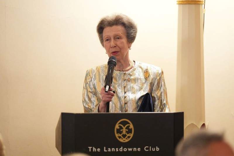 Image from: Princess Anne marks 50 years since her groundbreaking Olympic appearance