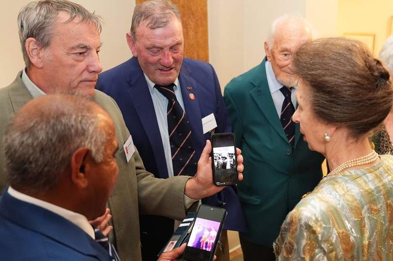 Image from: Princess Anne marks 50 years since her groundbreaking Olympic appearance