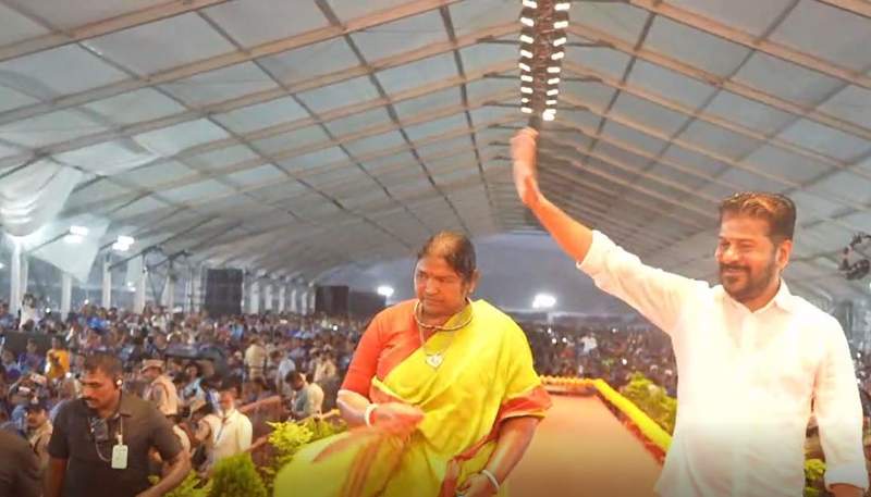 Image from: "Women's role crucial to achieve economic goals": Telangana CM Revanth Reddy