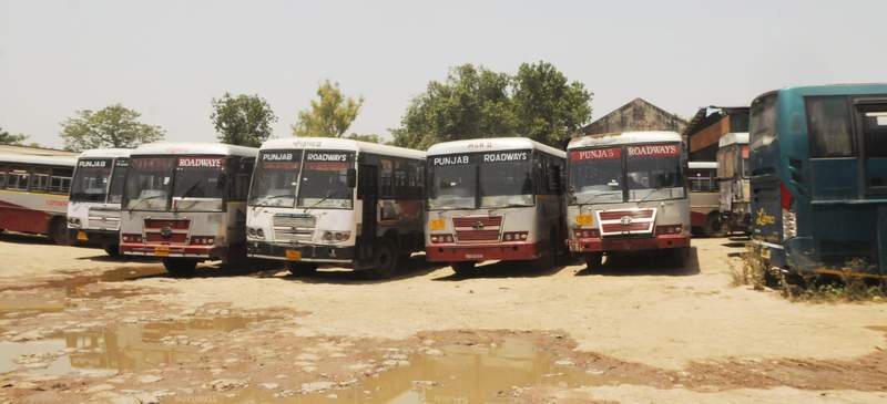 Image from: Punjab Roadways, Punbus employees go on indefinite strike