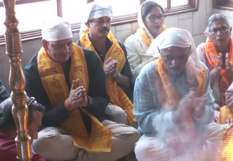 Image from: BJP holds havan in Shimla to mark PM Modi's record-breaking tenure