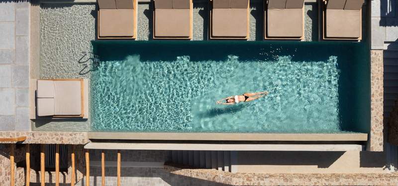 Image from: Mileo Mykonos Turns Mykonos Luxury Into a More Reliable Guest Experience