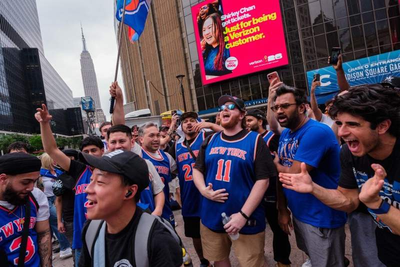 Image from: Zohran Mamdani’s 2-word reaction says it all after Knicks’ stunning NBA Finals comeback