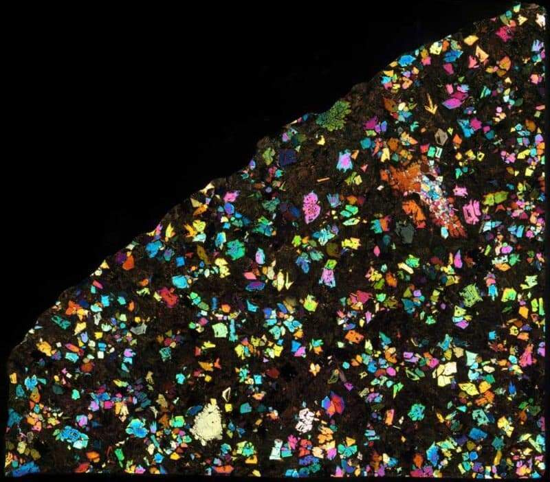 Image from: Researchers Have Discovered a 4.5-Billion-Year-Old Meteorite in the Desert Containing Traces of a Moon-Sized World