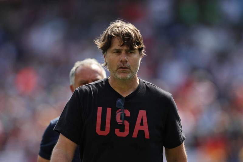 Image from: ‘I don’t like it’ – USMNT head coach Mauricio Pochettino hits out a ‘unnecessary’ hydration break rule