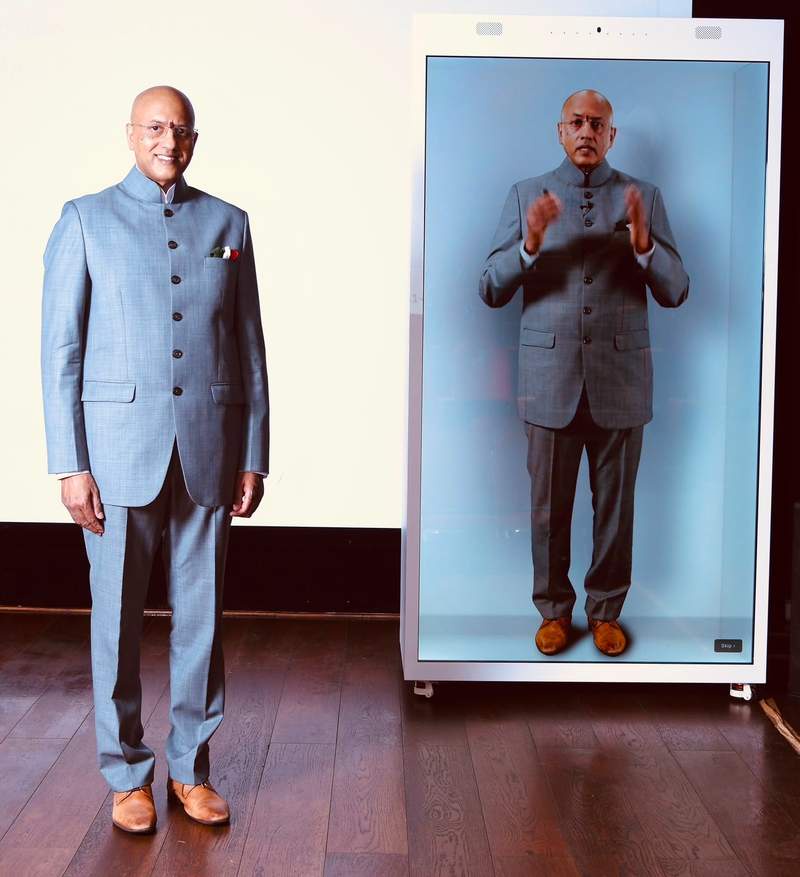 Image from: Tech alone can't save lives, knowledge, early detection do: Dr Raghu Ram achieves 3rd Guinness World Records title in 15 months