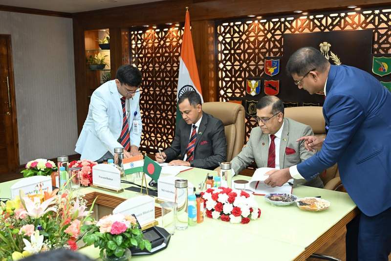 Image from: BSF-BGB commit to maintaining peace, tranquillity, stability along India-Bangladesh border in 57th DG-level talks
