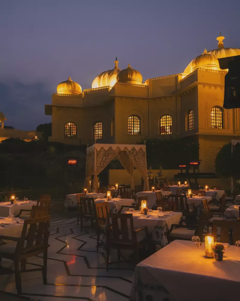 Image from: In India, this stunning hotel nestled on the banks of a lake is one of the most beautiful hotels in Udaipur (it’s perfect to feel like royalty!)
