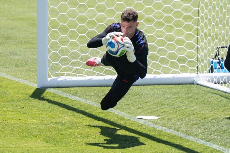 Image from: Meet Matt Freese, the USMNT keeper who chose Harvard over Man Utd