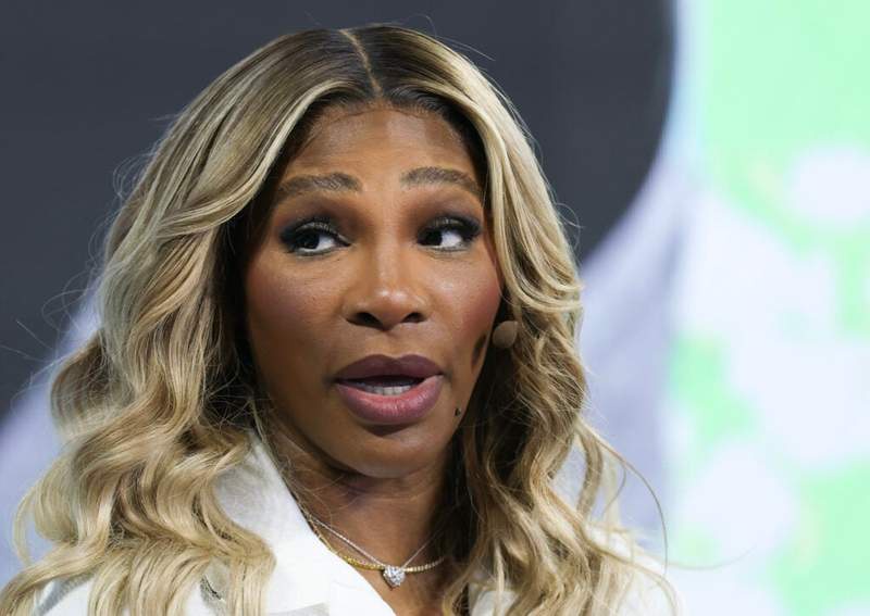 Image from: Tennis fans thrilled as Serena Williams joins forces with Karolina Muchova for Berlin