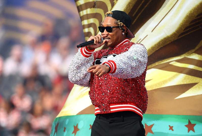 Image from: Future, Tyla set FIFA World Cup 2026 stage ablaze with 'Game Time' at opening ceremony in LA