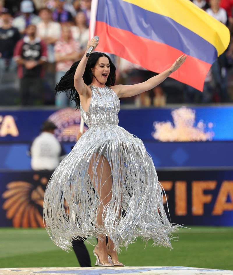 Image from: Katy Perry, Tius Luka captivate fans with 'Wonder' at FIFA World Cup 2026 opening ceremony in Los Angeles