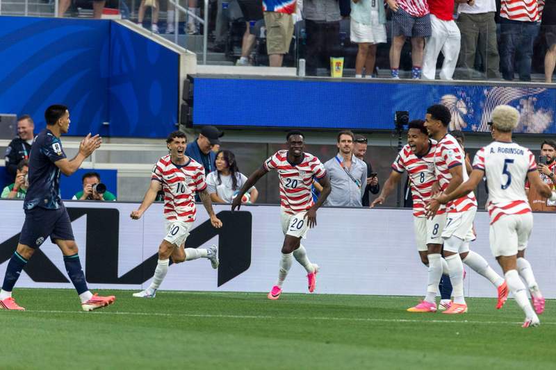 Image from: Co-hosts US kick off World Cup with dominant win over Paraguay