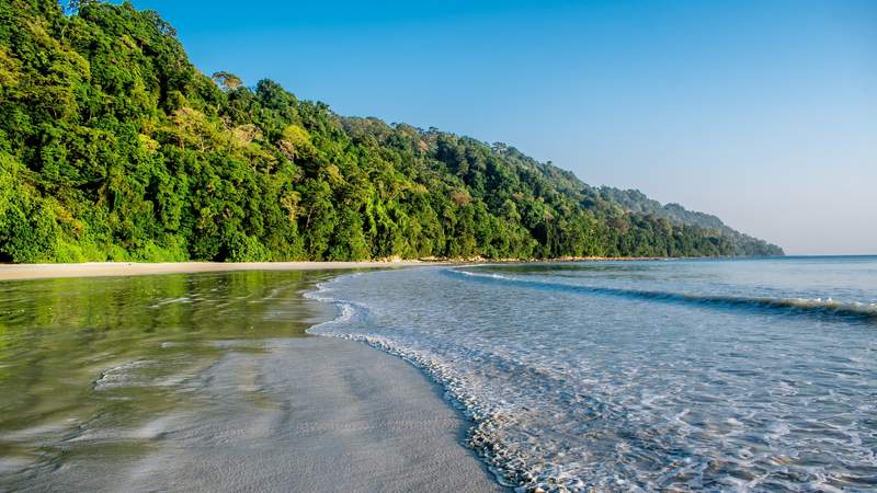 Image from: In India, this is one of the world’s cleanest beaches — the water is so clear you can see the fish!