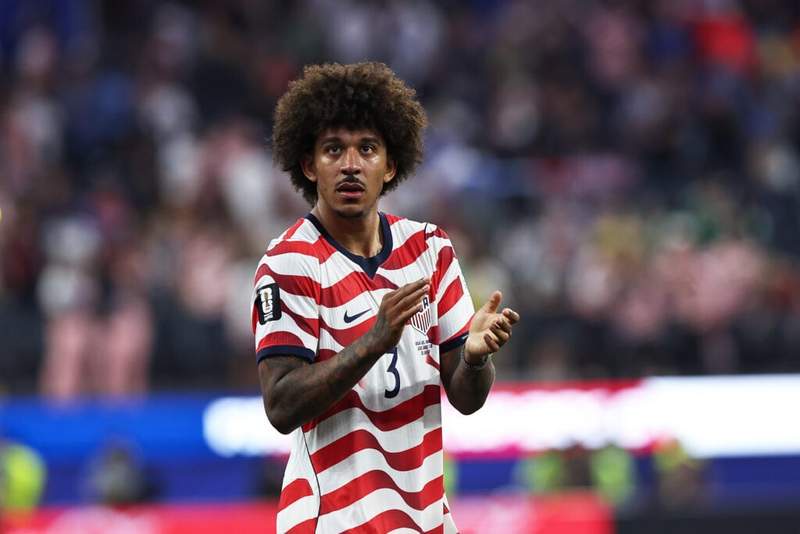 Image from: USMNT star Chris Richards achieved a feat not seen at the World Cup since 1966 vs Paraguay