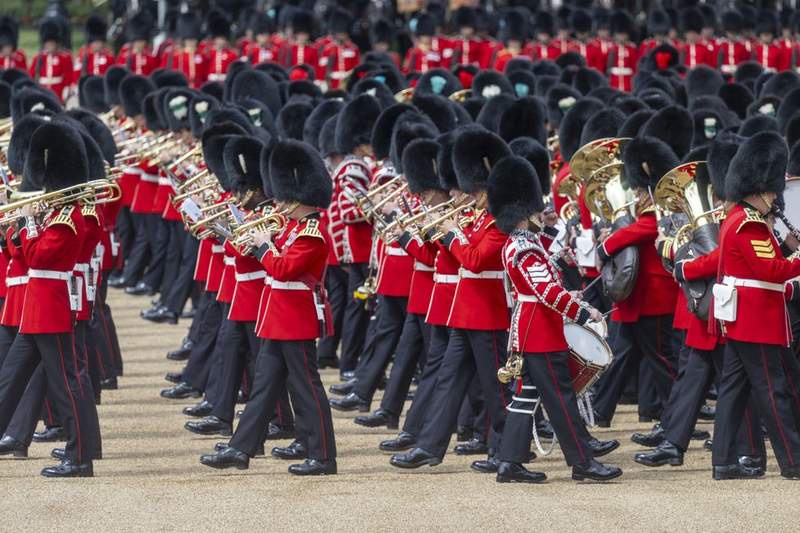 Image from: Trooping the Colour is 'one of the great symbols of British pride'
