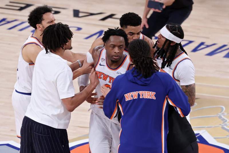 Image from: New York Knicks’ OG Anunoby reveals he’s a lifelong Mets fan, invited for first pitch by Jose Reyes
