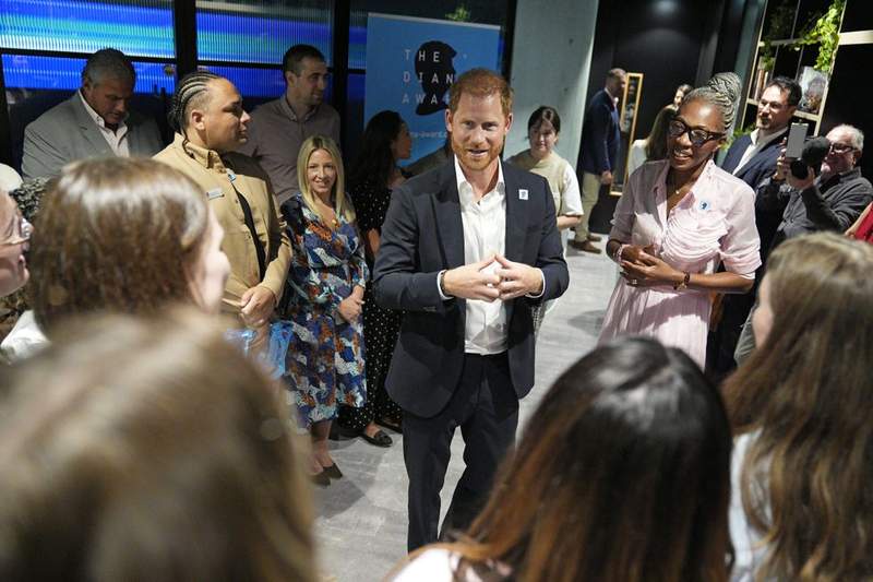 Image from: Boss of Diana Award reveals she recently met up with Prince Harry