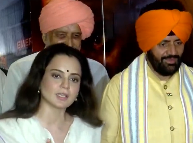Image from: Kangana Ranaut's 'Bharat Bhhagya Viddhaata' declared tax-free in Haryana, CM Nayab Singh Saini says "film should be watched by all"