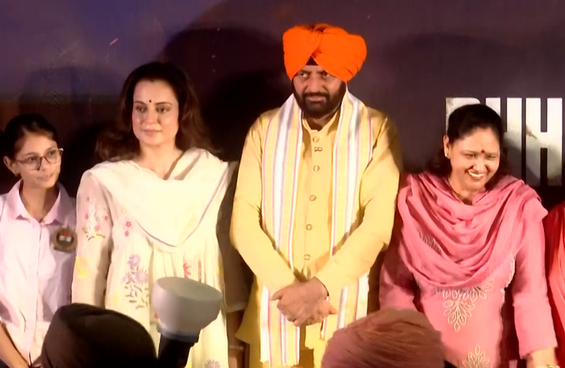 Image from: Kangana Ranaut's 'Bharat Bhhagya Viddhaata' declared tax-free in Haryana, CM Nayab Singh Saini says "film should be watched by all"