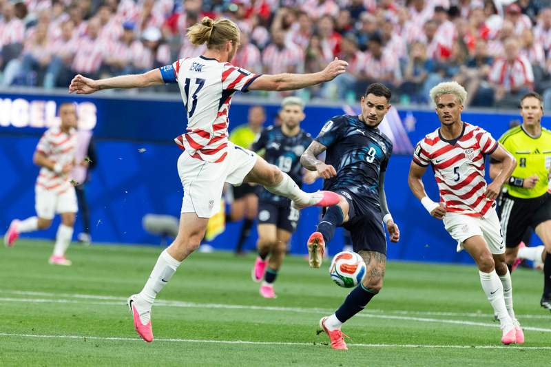 Image from: 'Keep it going!' Trump happy after US World Cup win