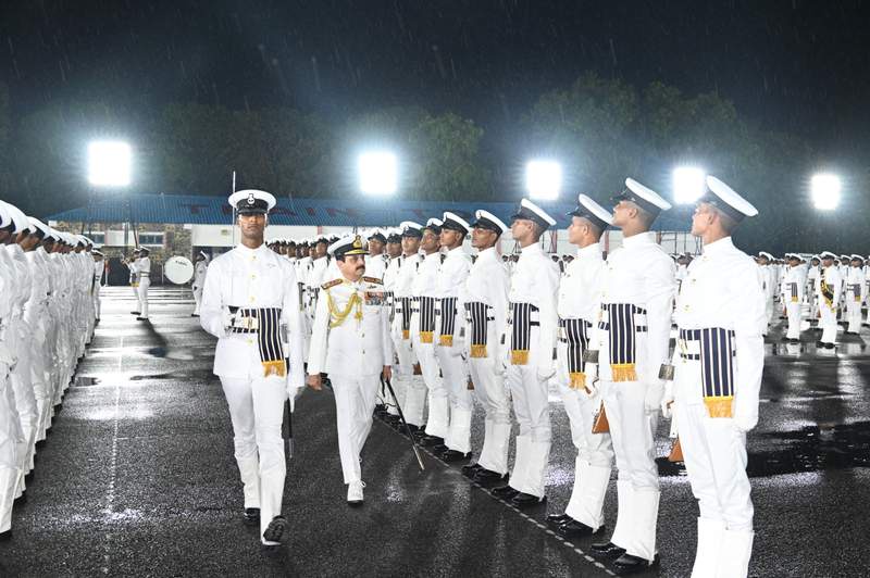 Image from: INS Chilka hosts 'Passing Out Parade' for trainees of 01/26 batch
