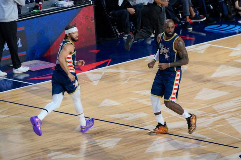 Image from: Jalen Brunson joins LeBron James on elite list of NBA play-off scorers with Game 5 masterclass in Finals
