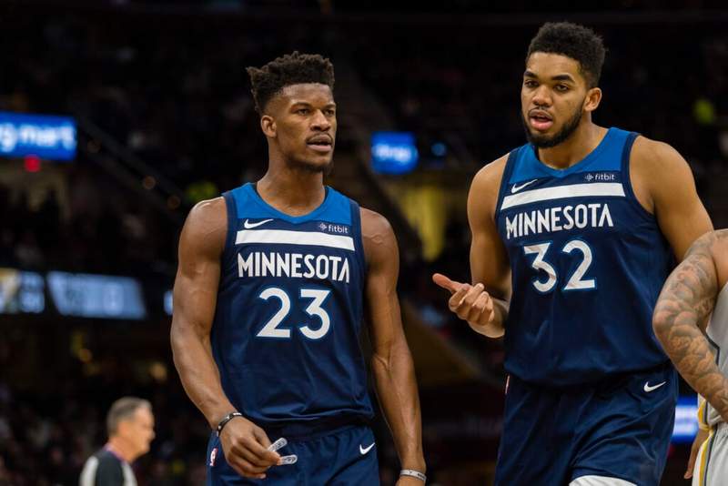 Image from: Jimmy Butler’s 2018 ‘soft’ insult on Karl-Anthony Towns looks awful after Knicks star won NBA Championship