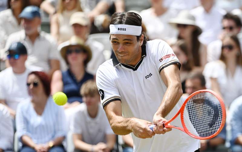 Image from: Shelton beats Fritz in Stuttgart final for first grass court title