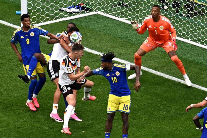 Image from: Germany hit seven past Curaçao to end first-match rot at World Cup