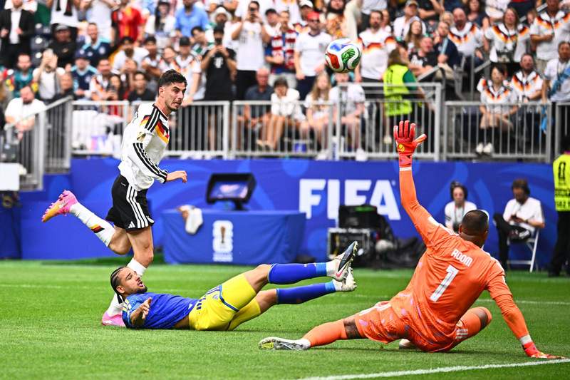 Image from: Germany hit seven past Curaçao to end first-match rot at World Cup