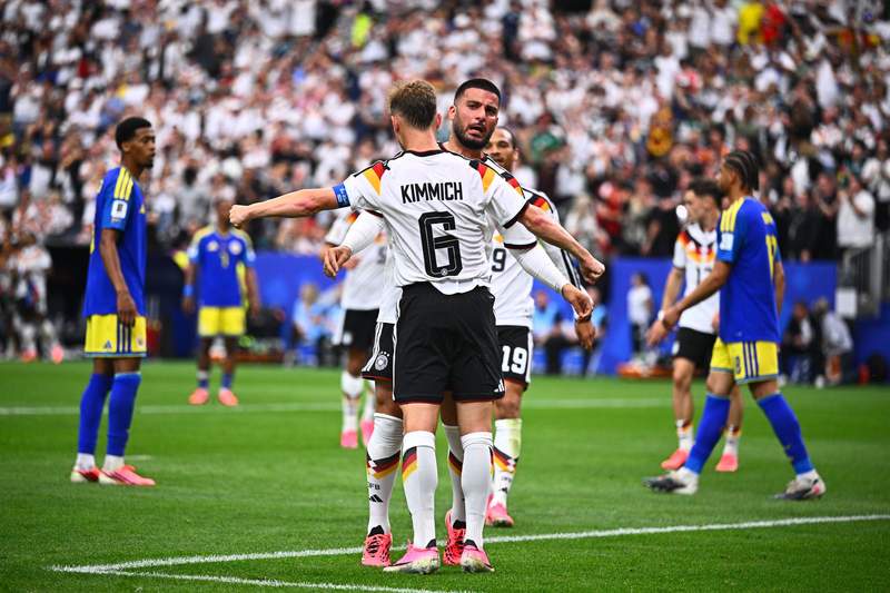 Image from: Germany hit seven past Curaçao to end first-match rot at World Cup