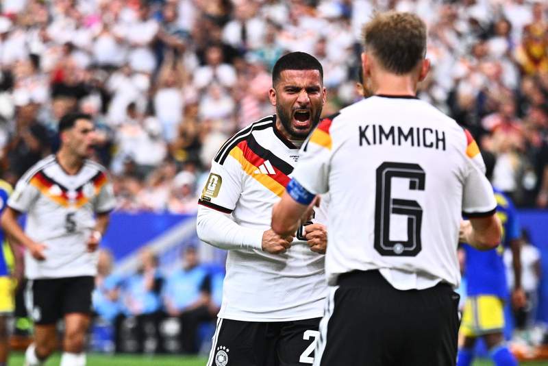 Image from: Germany hit seven past Curaçao to end first-match rot at World Cup