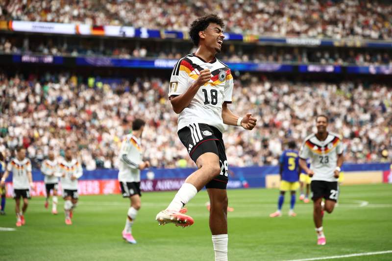 Image from: Germany hit seven past Curaçao to end first-match rot at World Cup