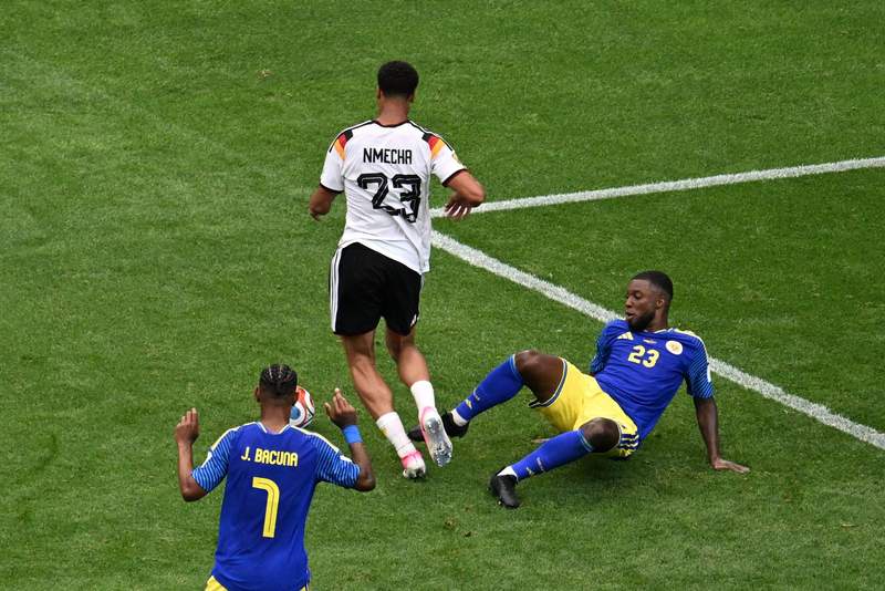 Image from: Germany hit seven past Curaçao to end first-match rot at World Cup