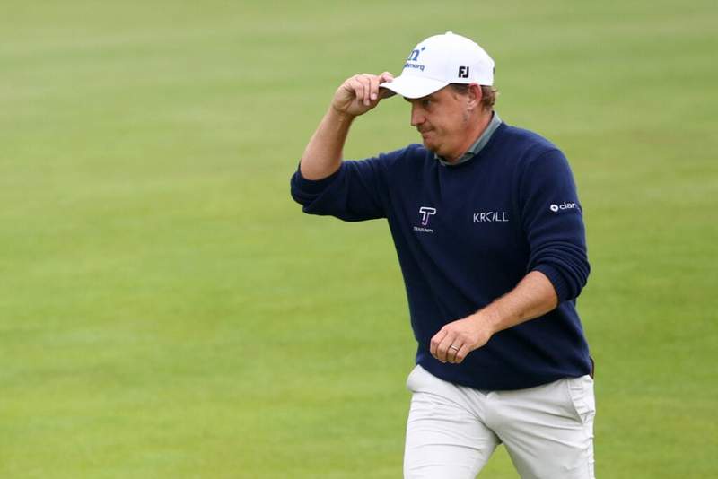 Image from: Emotional Bud Cauley speaks after winning the RBC Canadian Open as Justin Thomas reacts