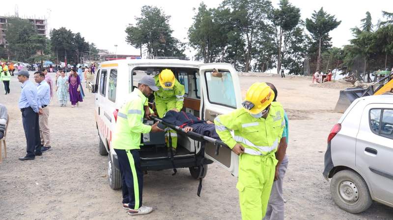 Image from: 10th Mega Mock Drill at Shimla school