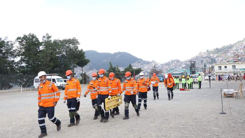 Image from: 10th Mega Mock Drill at Shimla school