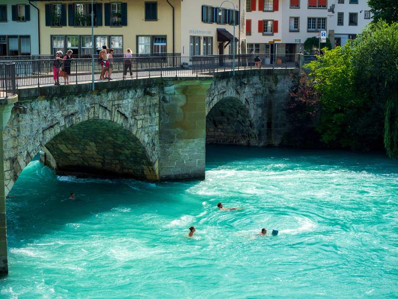 Image from: In Switzerland, this little-known river is a local favourite — and it’s wonderfully unspoilt (you’ll want to dive in straight away!)