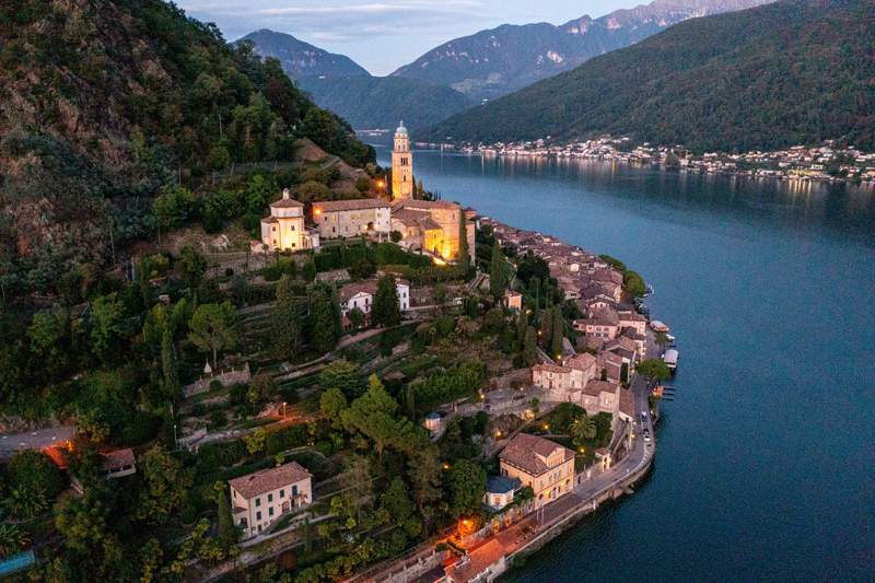 Image from: ‘Forget Lake Como’: In Switzerland, this little-known village feels straight out of the Mediterranean (it’s the prettiest village in the country)