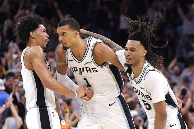 Image from: Victor Wembanyama hit with ‘classless’ accusations after emotional NBA Finals loss