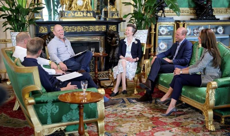 Image from: Mike has 'no hesitation' when naming Zara over Catherine in long-running battle