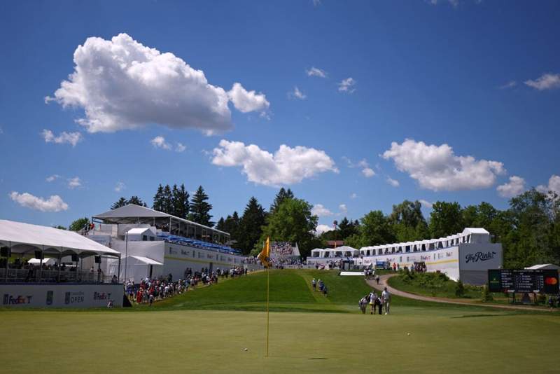Image from: Bud Cauley comments on the fans on the 14th hole at TPC Toronto after winning the Canadian Open
