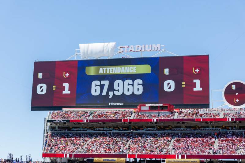 Image from: How much World Cup ticket prices are increasing despite empty seats at games