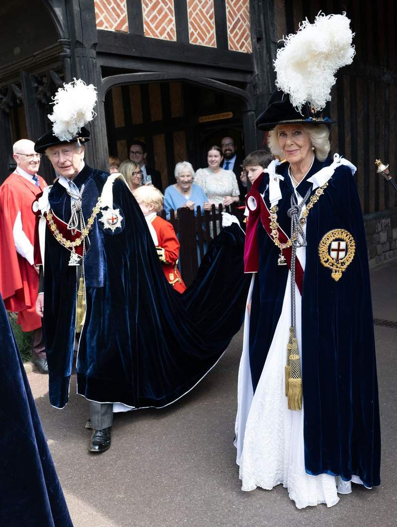 Image from: Andrew banned from all Garter Day events for first time since 2006