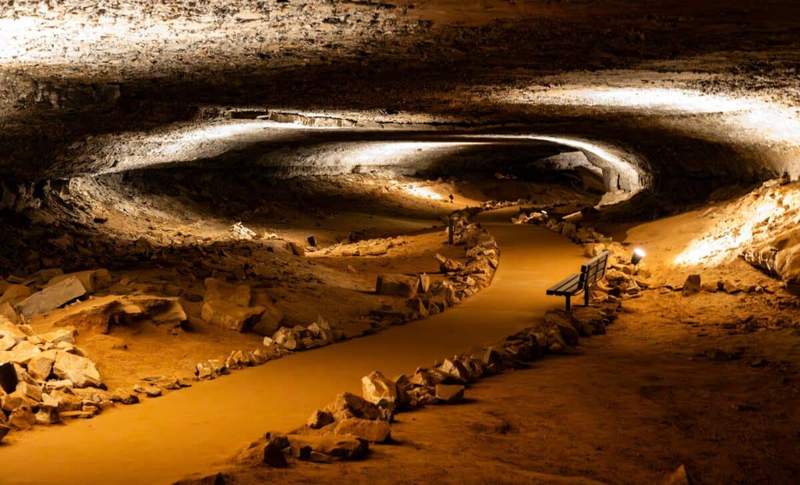 Image from: While Exploring This 426-Mile Cave Beneath Kentucky, Researchers Came Across Unusual Creatures