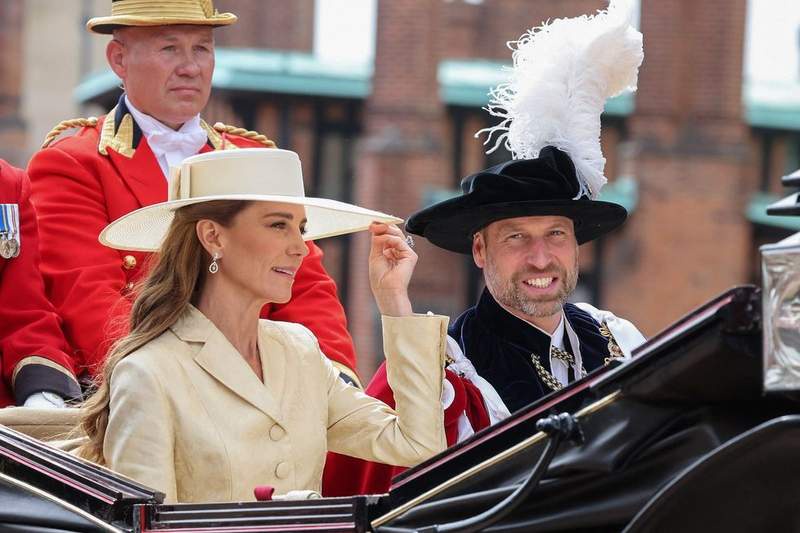 Image from: Why The Princess of Wales’ Garter fashion choice shows us she is championing Great Britain