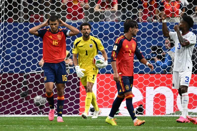 Image from: Punter loses $1,000,000 after Spain fail to win vs Cape Verde in huge World Cup shock