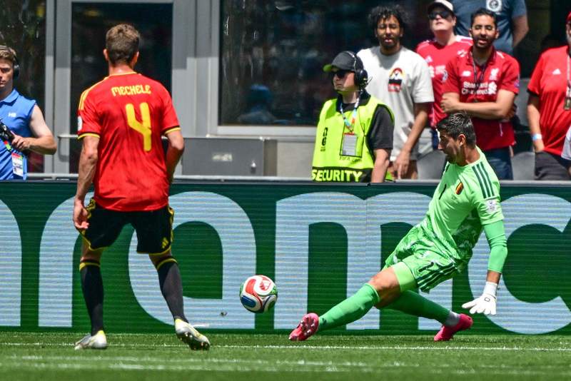 Image from: Lukaku forces Belgium leveller 22 seconds after coming on v Egypt