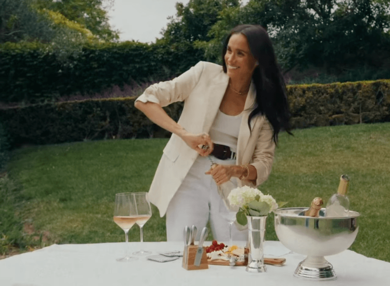 Image from: Meghan Markle's brand As Ever advertises Father's Day breakfast in bed set for up to £140